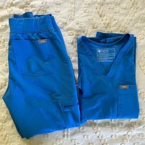 Figs Capri Blue Set